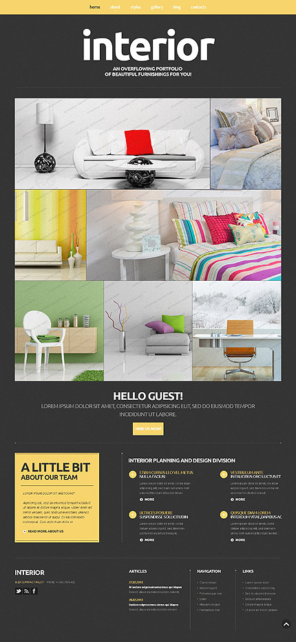 Kit Graphique #51658   Joomla 3 Templates - Joomla Main Page preview