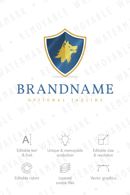 Kit Graphique #65703 Security Chien Divers Modles Web - Logo template Preview