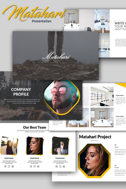 Kit Graphique #65996 Business Clean Divers Modles Web - Logo template Preview