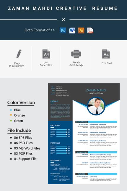 Kit Graphique #66288 A4 Business Divers Modles Web - Logo template Preview