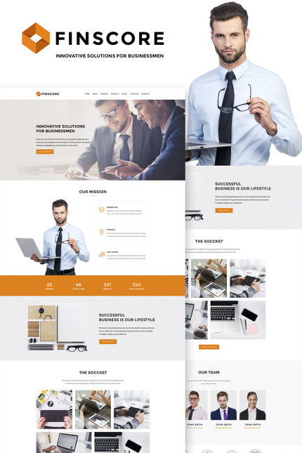 Kit Graphique #66848 Consulting Management Divers Modles Web - Logo template Preview