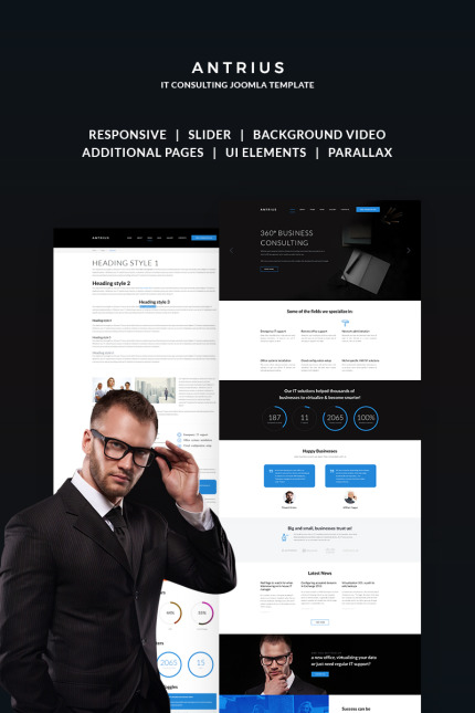 Kit Graphique #66866 It Consulting Divers Modles Web - Logo template Preview