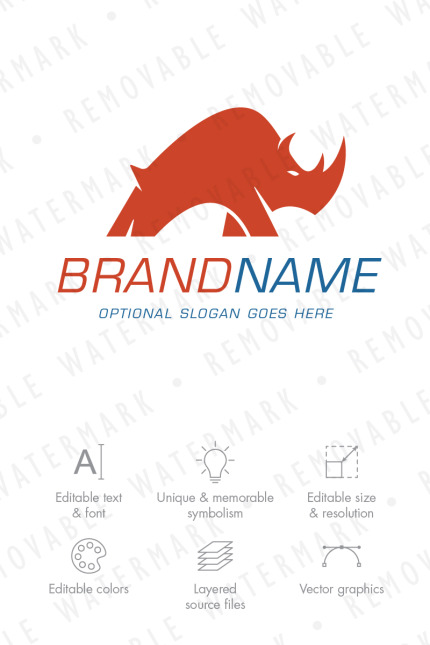 Kit Graphique #66919 Simple Strong Divers Modles Web - Logo template Preview