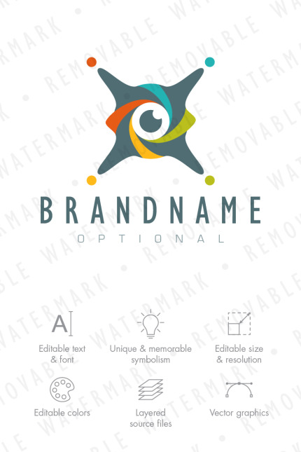 Kit Graphique #66969 Photography Eye Divers Modles Web - Logo template Preview