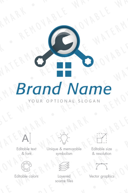 Kit Graphique #67006 Search Real Divers Modles Web - Logo template Preview