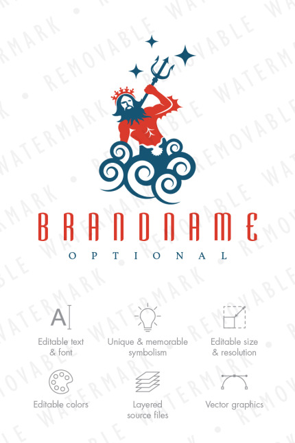 Kit Graphique #67216 Wave Ocean Divers Modles Web - Logo template Preview