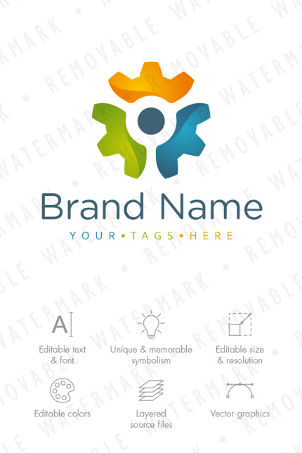 Kit Graphique #67218 Technology Solution Divers Modles Web - Logo template Preview