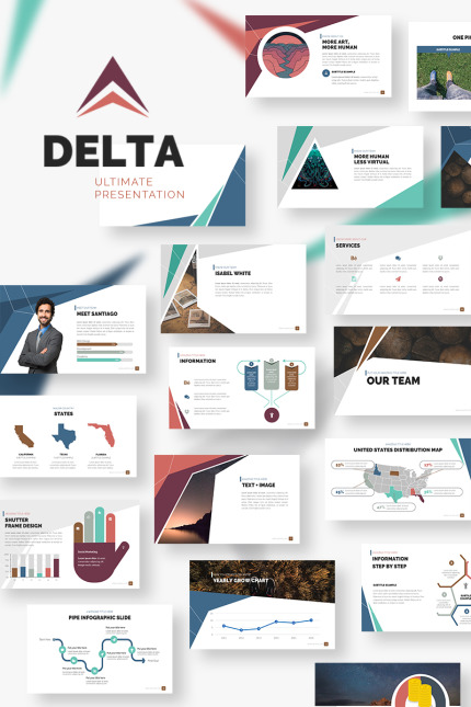 Kit Graphique #67273 Powerpoint Business Divers Modles Web - Logo template Preview