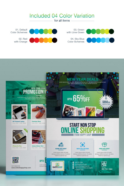 Kit Graphique #67749 Ecommerce Online Divers Modles Web - Logo template Preview