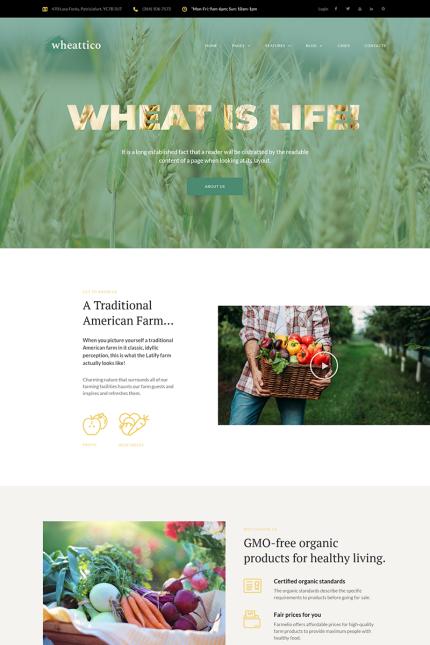 Kit Graphique #67924 Farm Agriculture Divers Modles Web - Logo template Preview