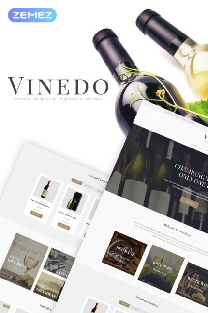 Kit Graphique #68518 Vinery Wineyard Divers Modles Web - Logo template Preview