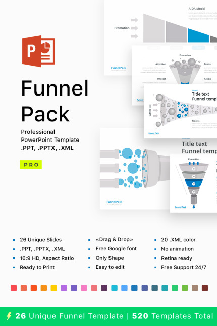 Kit Graphique #68541 Funnel Sales Divers Modles Web - Logo template Preview