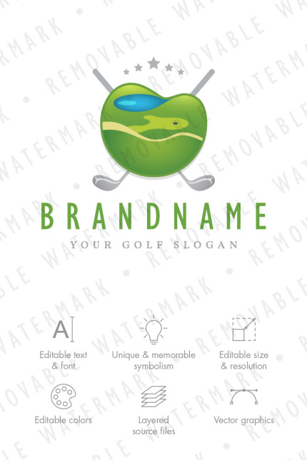 Kit Graphique #68788 Sport Golf Divers Modles Web - Logo template Preview