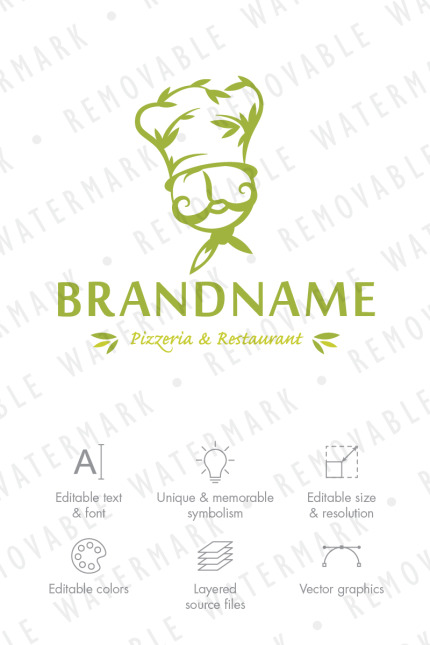 Kit Graphique #68793 Restaurant Natural Divers Modles Web - Logo template Preview