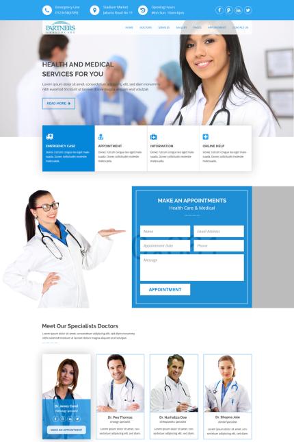 Kit Graphique #68810 Bootstrap Clinic Divers Modles Web - Logo template Preview