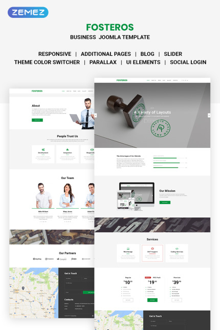 Kit Graphique #68880 Business Website Divers Modles Web - Logo template Preview