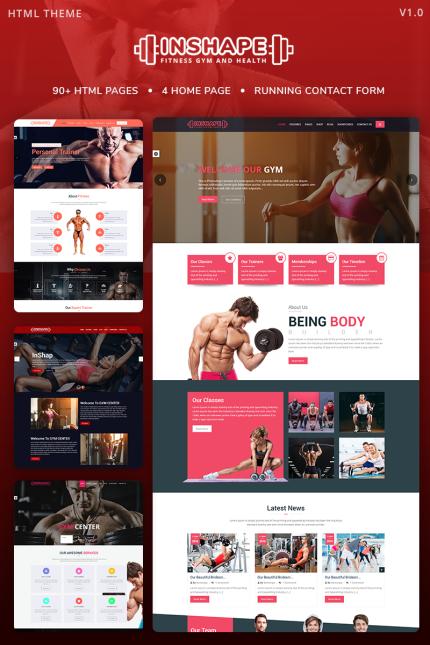 Kit Graphique #68889 Gym Intense Divers Modles Web - Logo template Preview