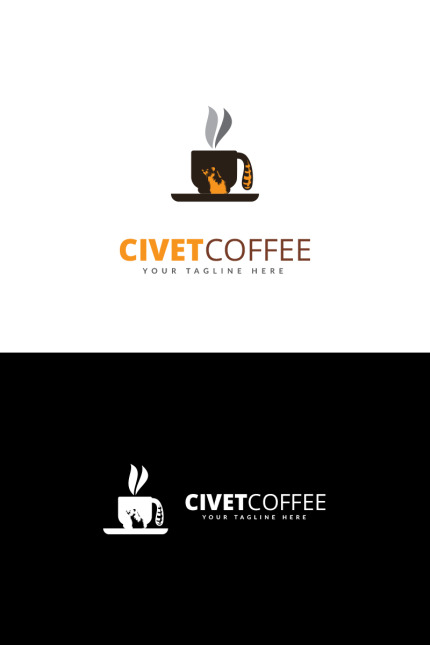 Kit Graphique #69102 Civet Coffee Divers Modles Web - Logo template Preview