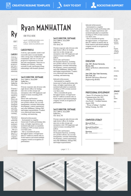 Kit Graphique #69179 Teacher Resume Divers Modles Web - Logo template Preview