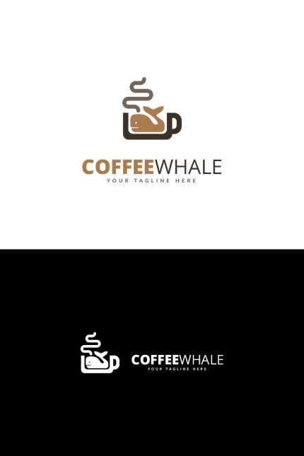 Kit Graphique #69271 Coffee Whale Divers Modles Web - Logo template Preview