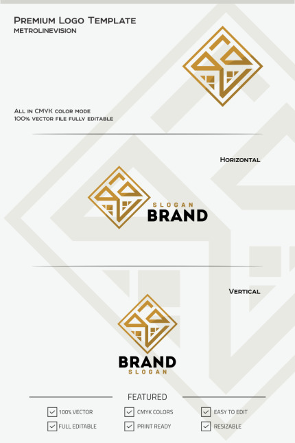 Kit Graphique #69799 Agency Brand Divers Modles Web - Logo template Preview