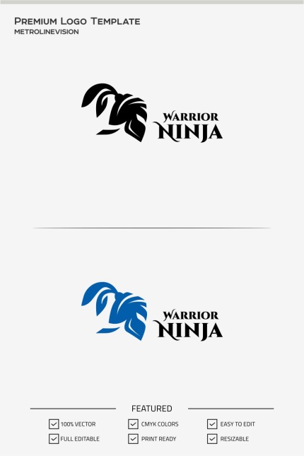 Kit Graphique #70061 Game Ninja Divers Modles Web - Logo template Preview