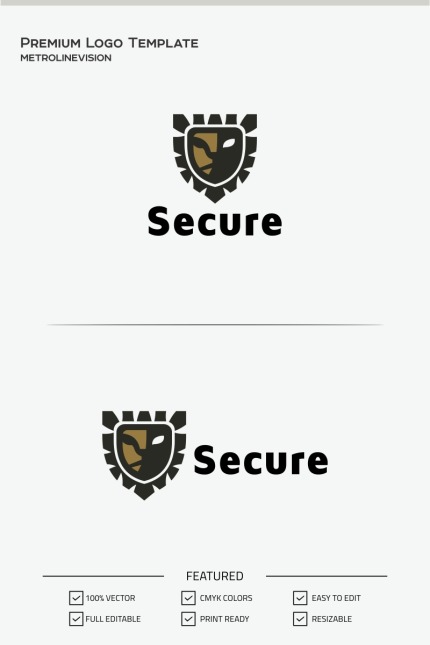 Kit Graphique #70100 Secure Security Divers Modles Web - Logo template Preview