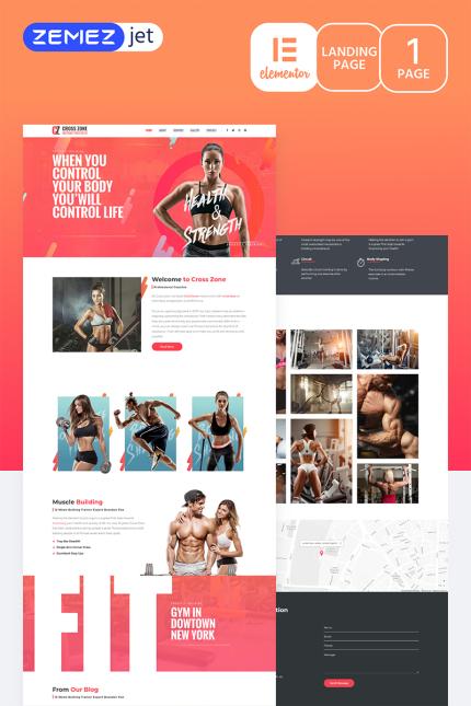 Kit Graphique #70208 Sport Crossfit Divers Modles Web - Logo template Preview