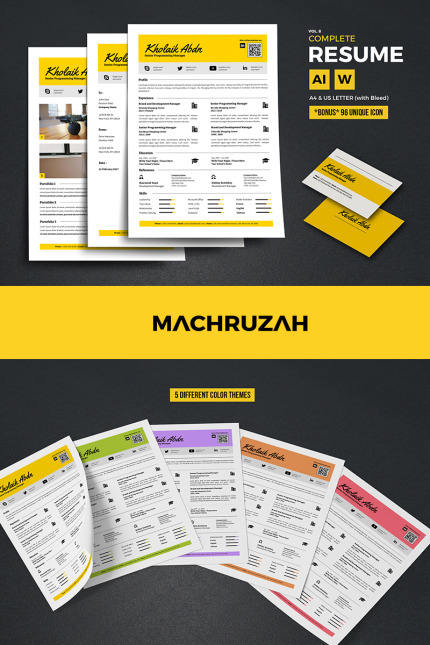 Kit Graphique #70507 Resume Template Divers Modles Web - Logo template Preview