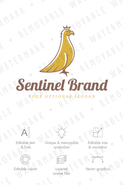 Kit Graphique #70551 Bird Falcon Divers Modles Web - Logo template Preview