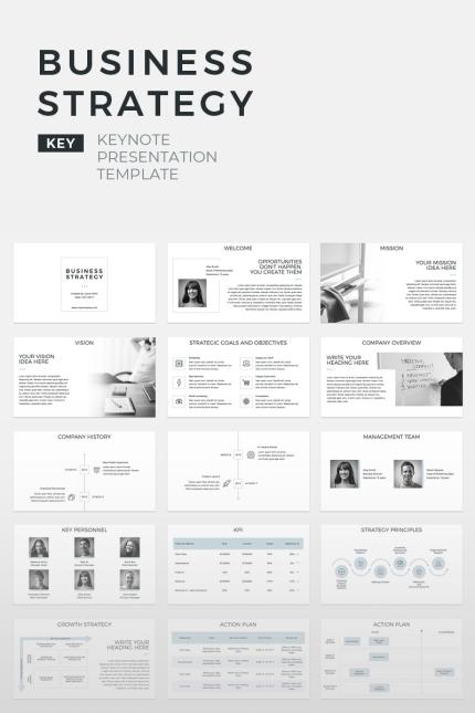 Kit Graphique #70572 Business Strategy Divers Modles Web - Logo template Preview