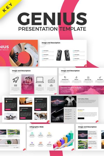 Kit Graphique #70607 Template Keynote Divers Modles Web - Logo template Preview