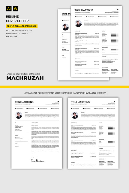 Kit Graphique #70896 Resume Template Divers Modles Web - Logo template Preview