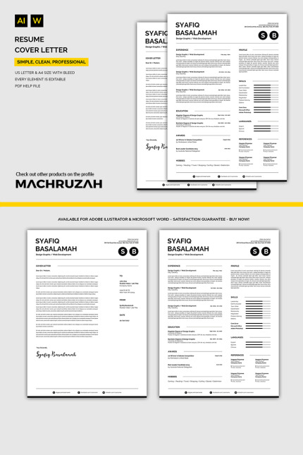 Kit Graphique #70906 Resume Template Divers Modles Web - Logo template Preview