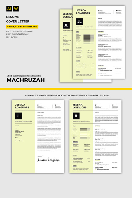 Kit Graphique #70924 Resume Template Divers Modles Web - Logo template Preview