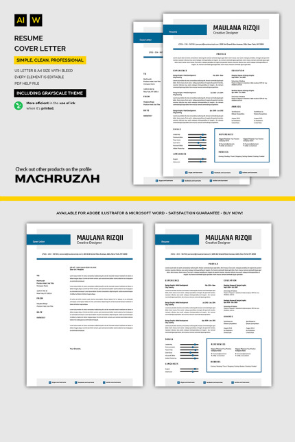 Kit Graphique #70962 Resume Template Divers Modles Web - Logo template Preview