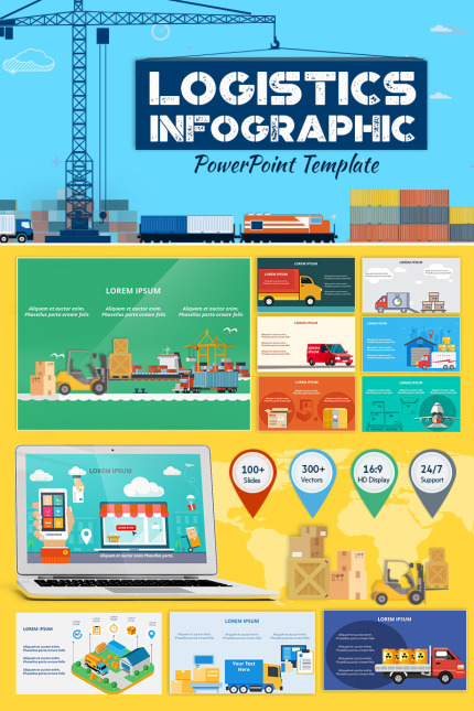 Kit Graphique #71324 Presentation Logistic Divers Modles Web - Logo template Preview