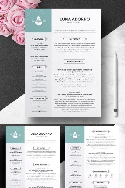 Kit Graphique #71944 Creative Resume Divers Modles Web - Logo template Preview