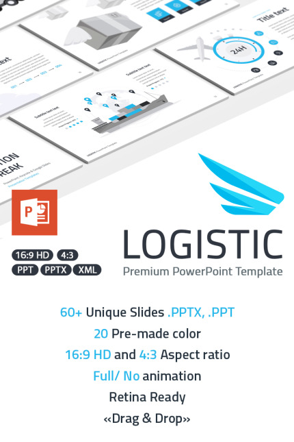 Kit Graphique #71990 Logistic Logistics Divers Modles Web - Logo template Preview