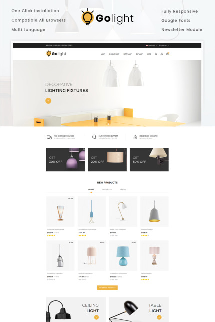 Kit Graphique #73285 Lighting Maison Divers Modles Web - Logo template Preview