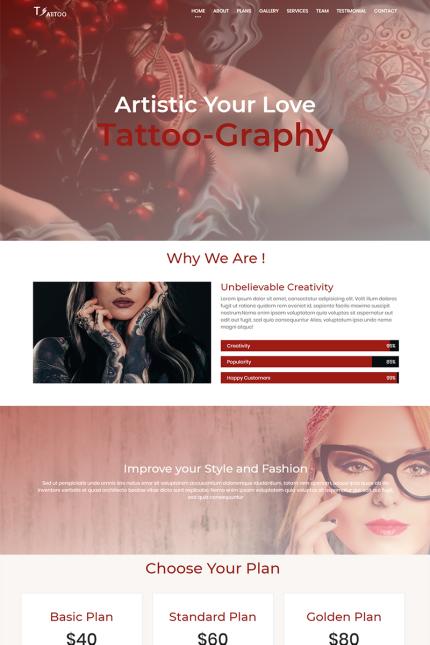 Kit Graphique #73592 Tattoo Expert-tattoo Divers Modles Web - Logo template Preview