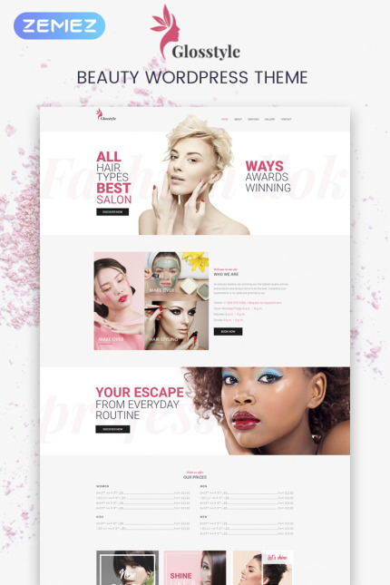 Kit Graphique #73692 Beaut Salon Divers Modles Web - Logo template Preview