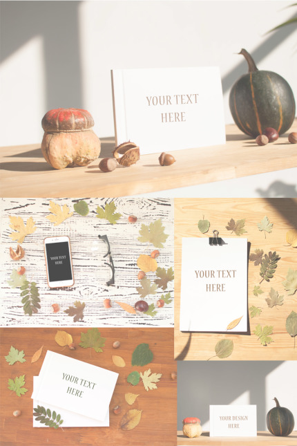 Kit Graphique #73738 Autumn Journe Divers Modles Web - Logo template Preview