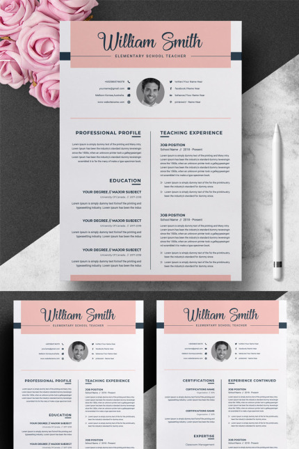 Kit Graphique #73914 Resume Template Divers Modles Web - Logo template Preview