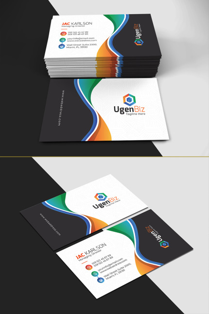 Kit Graphique #74054 Business Card Divers Modles Web - Logo template Preview