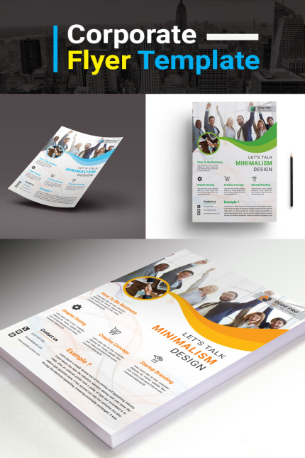 Kit Graphique #74209 Business Flyer Divers Modles Web - Logo template Preview