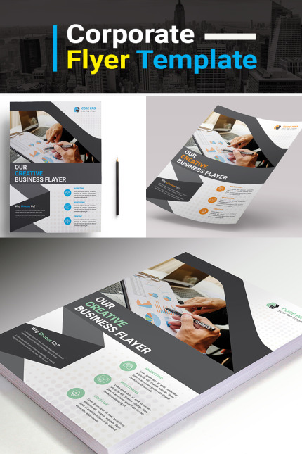 Kit Graphique #74214 Business Flyer Divers Modles Web - Logo template Preview