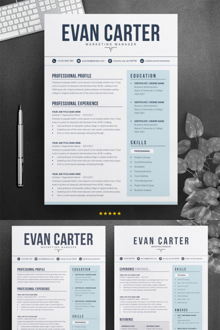 Kit Graphique #74506 Resume Template Divers Modles Web - Logo template Preview