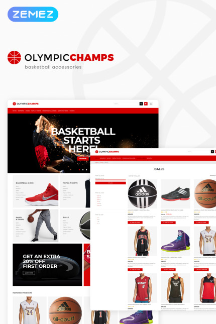 Kit Graphique #74509 Sport Basketball Divers Modles Web - Logo template Preview