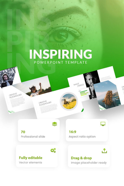 Kit Graphique #74525 Inspiration Vert Divers Modles Web - Logo template Preview